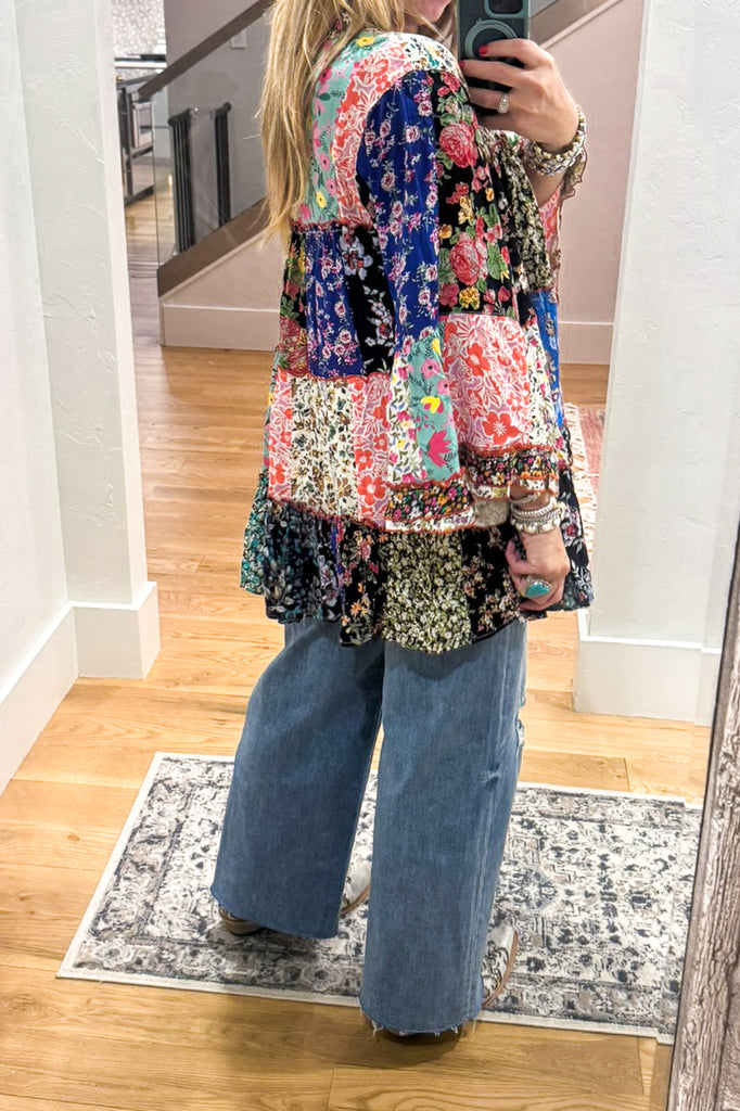 PRE ORDER: AHB EXCLUSIVE: A Hint Of Bloom Tunic - Multi - 100% Cotton