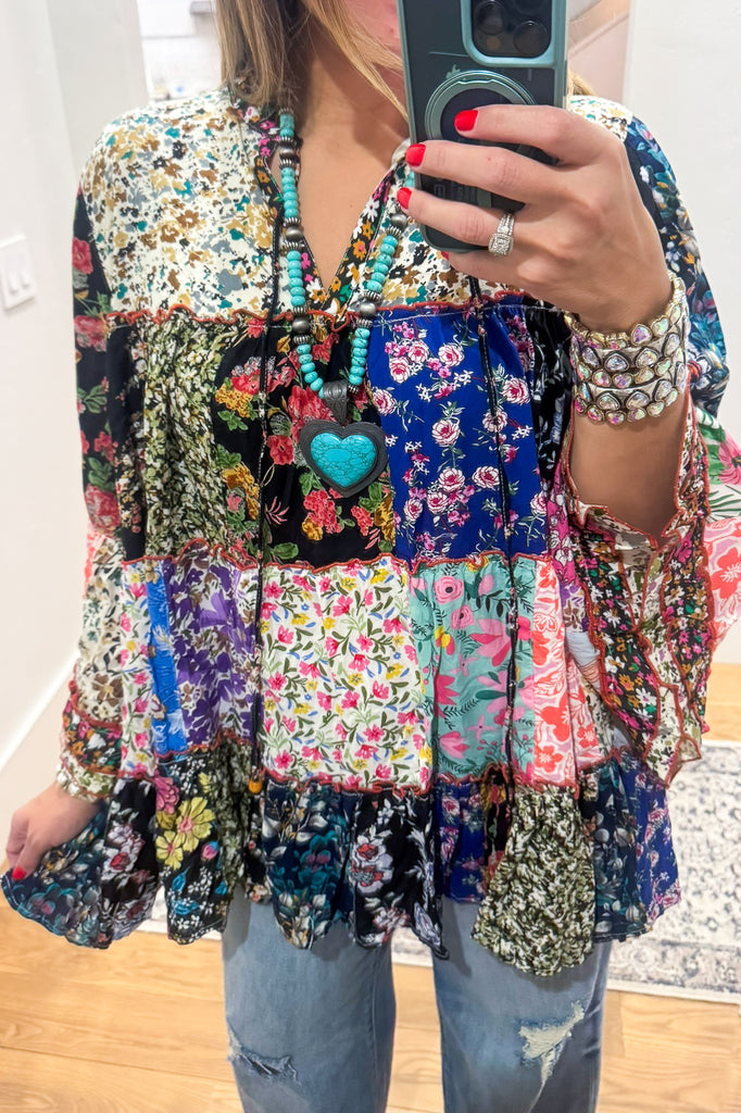 PRE ORDER: AHB EXCLUSIVE: A Hint Of Bloom Tunic - Multi - 100% Cotton