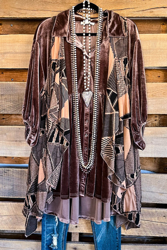 Unpredictable Truth Vest - Mocha - SALE
