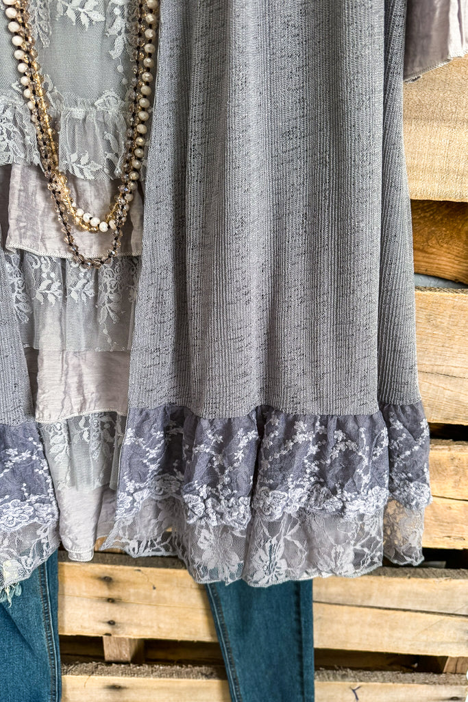 AHB EXCLUSIVE: Willow Delight Vest - Light Gray