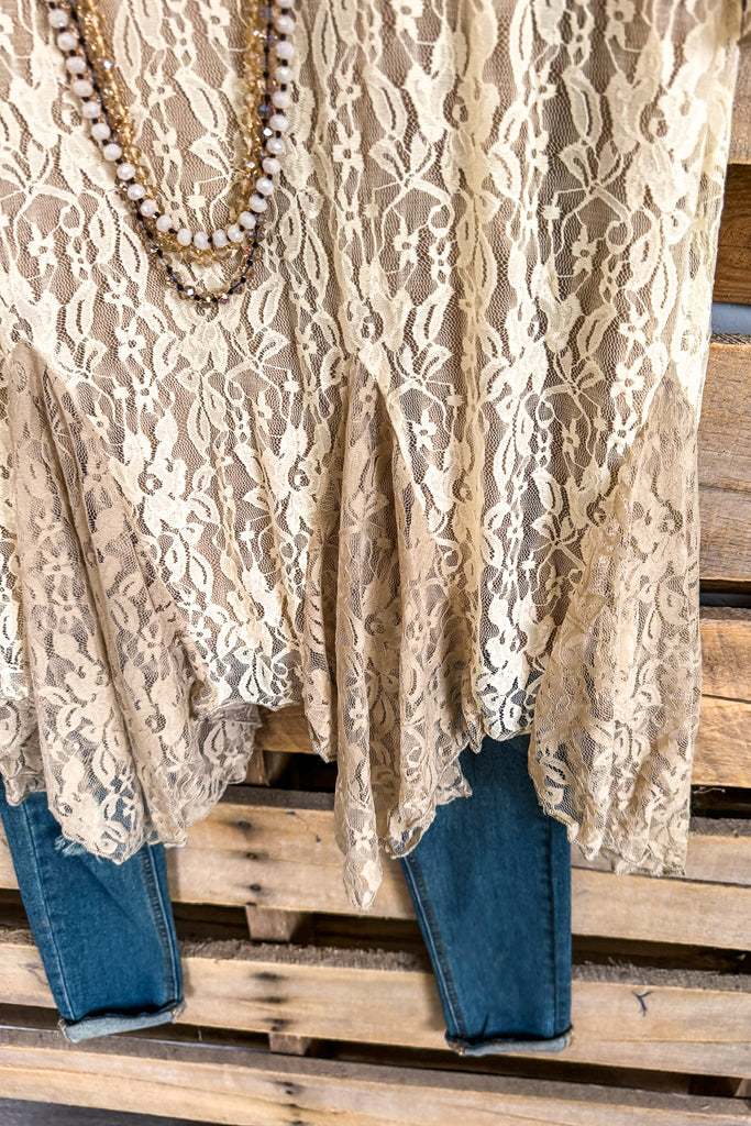 Evening Hours Dress - Beige - SALE