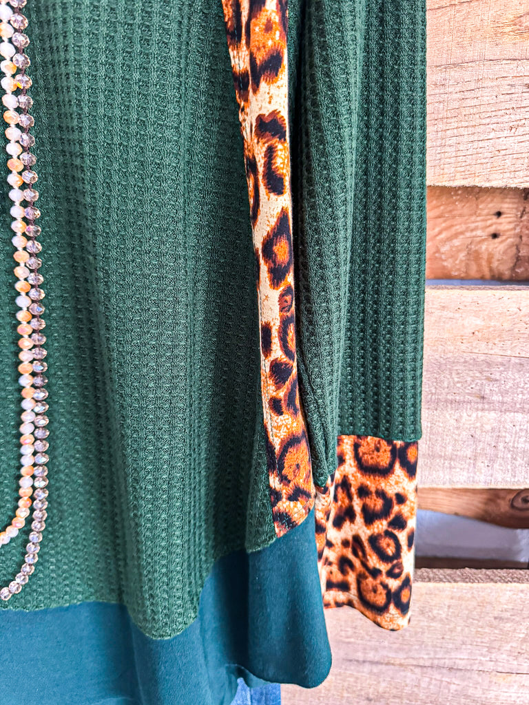 Always Besides You Tunic - Hunter Green