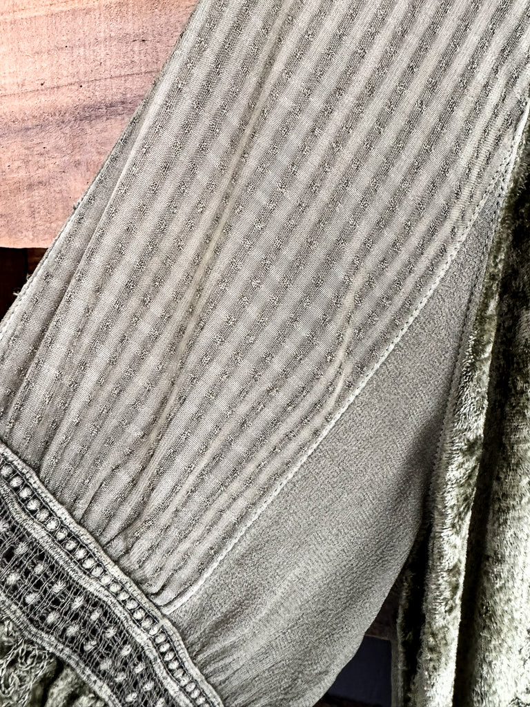 Finding Peace Tunic - Olive - SALE