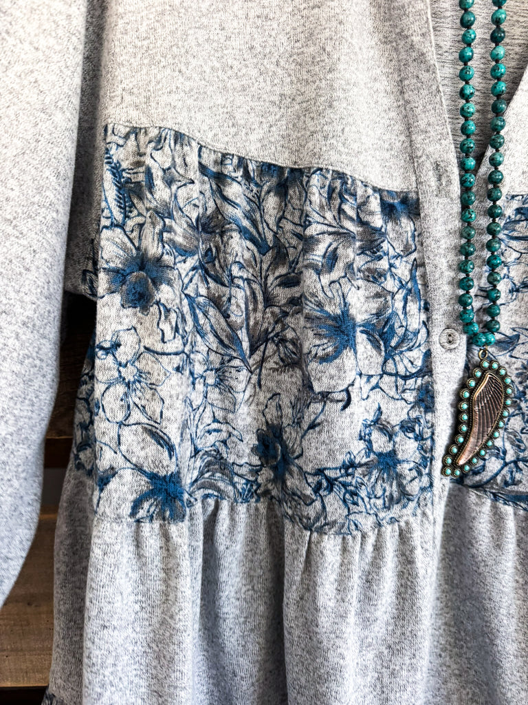 Carefree Afternoon Tunic - Blue