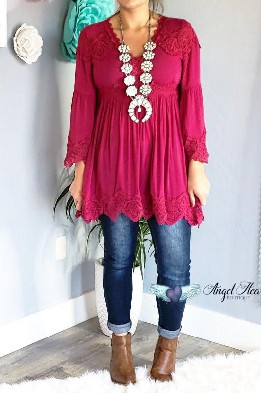 AHB EXCLUSIVE - The Most Beautiful Top - Maroon