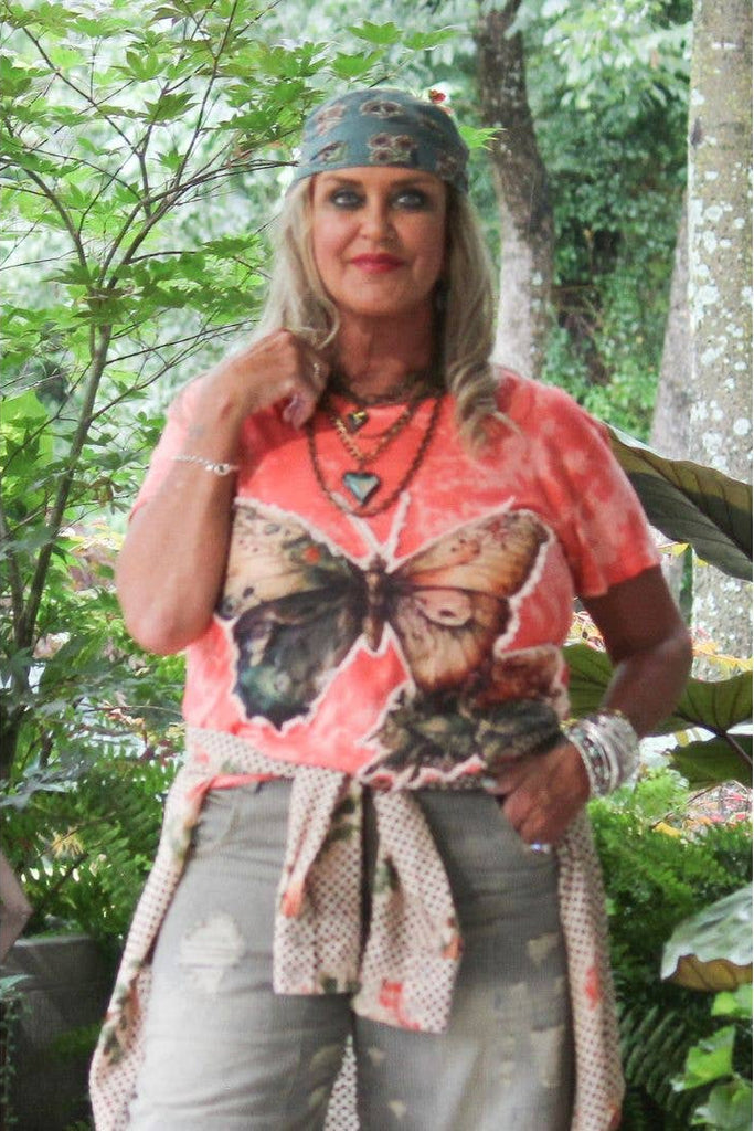 Moon Dance Tee - Flutter Away - 100% Cotton