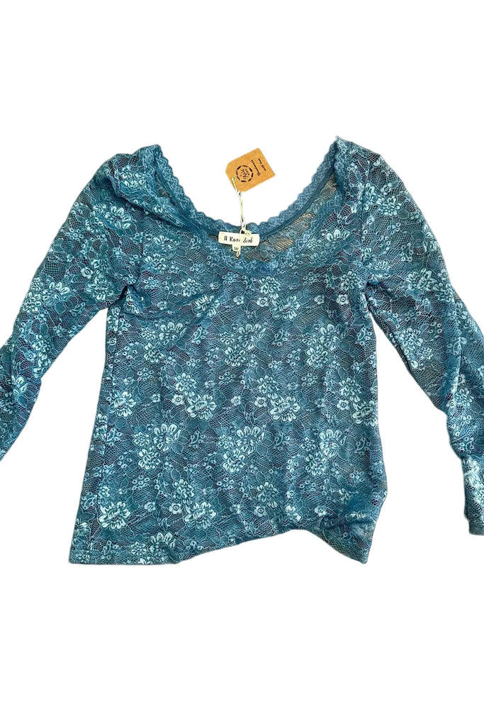 Blue Lace Mesh