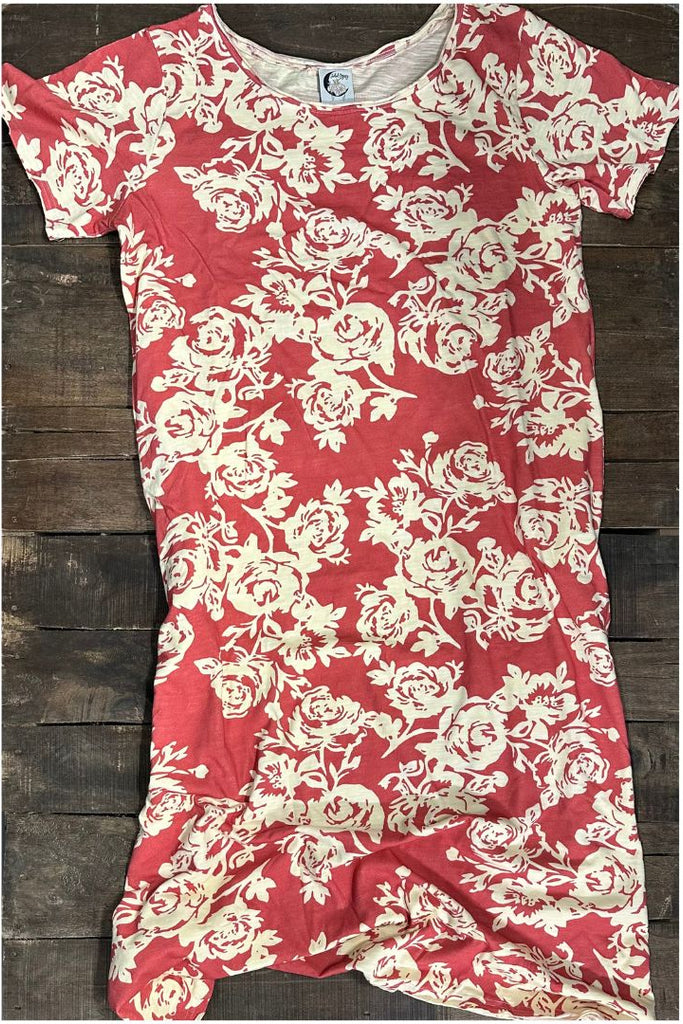 Desert Rose Cotton Maxi Dress β 100% Cotton β Made in USA