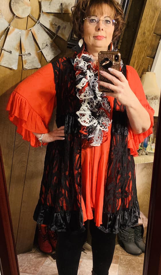 AHB EXCLUSIVE: The It Girl Oversized Tunic -Crimson