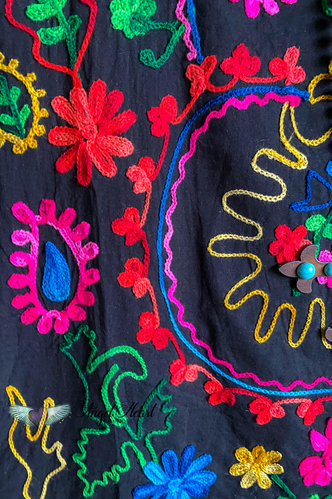 AHB EXCLUSIVE: As Beautiful as It Gets Tunic -Black - 100% COTTON - SALE