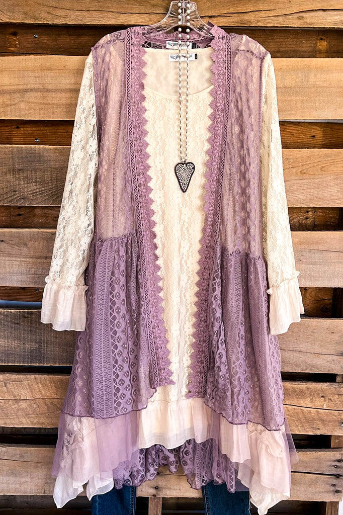AHB EXCLUSIVE: Brighten My Day Vest - Lavender