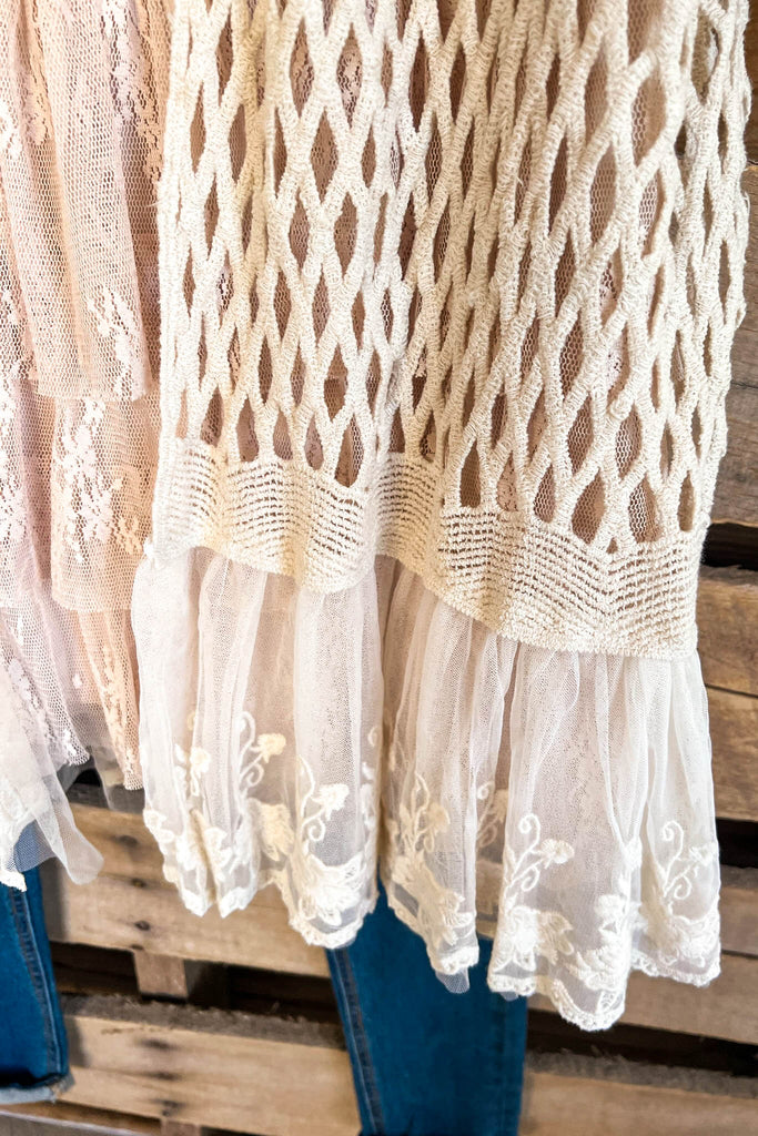 AHB EXCLUSIVE: The First Resort Vest - Beige - 100% COTTON