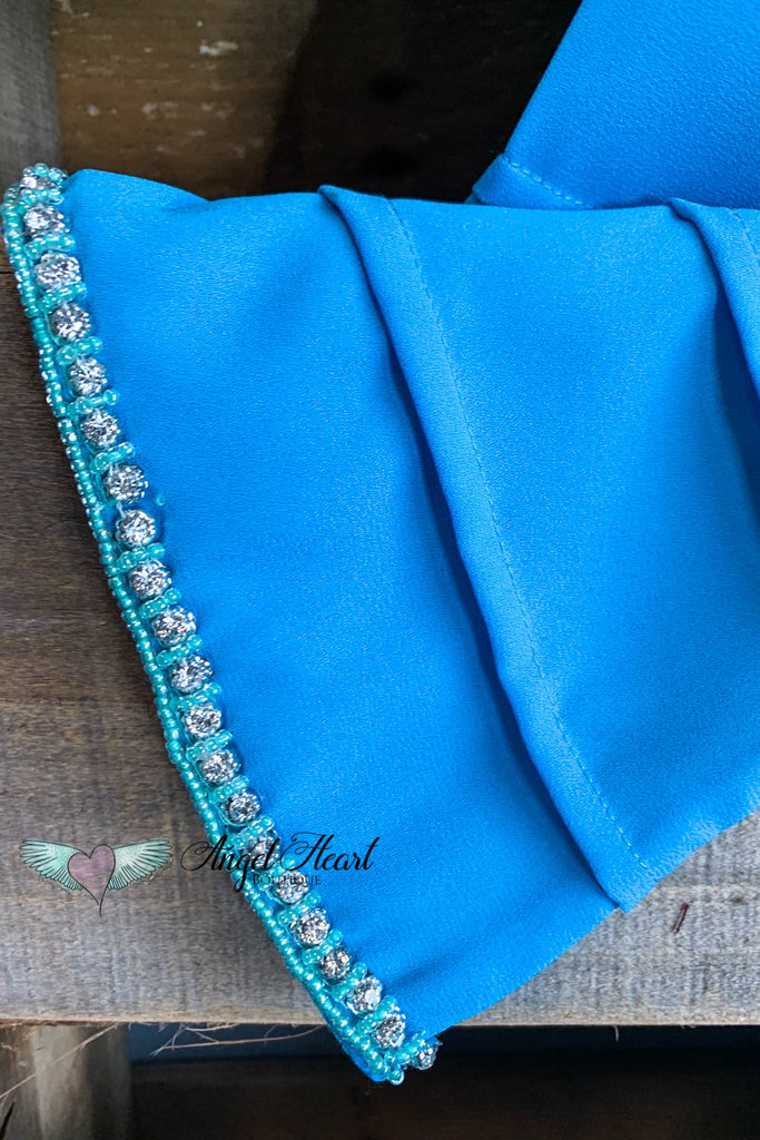AHB EXCLUSIVE: Arabian Nights Blouse - Turquoise - SALE