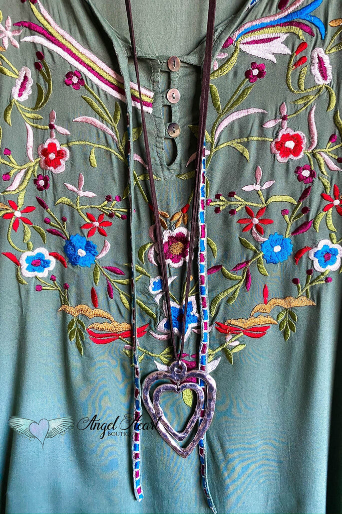 AHB EXCLUSIVE: Secret Garden Tunic - Green.