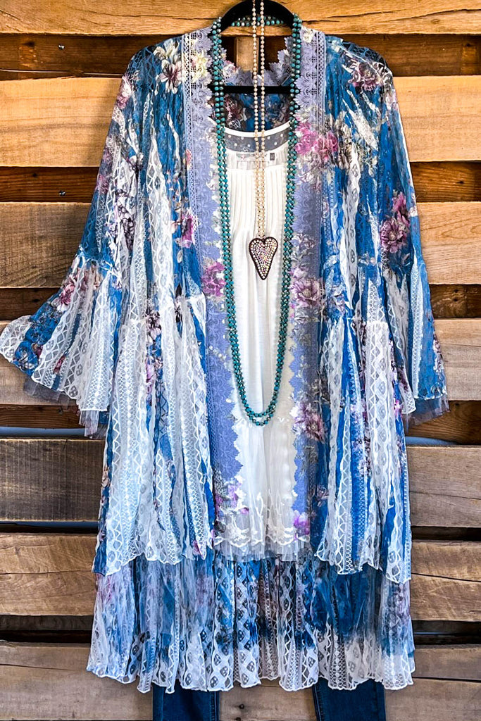 AHB EXCLUSIVE: Embrace The Joy Cardigan - IV/SB/CHFL