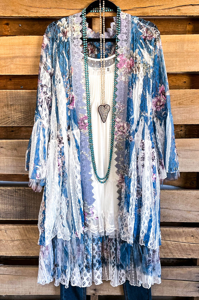 AHB EXCLUSIVE: Embrace The Joy Cardigan - IV/SB/CHFL