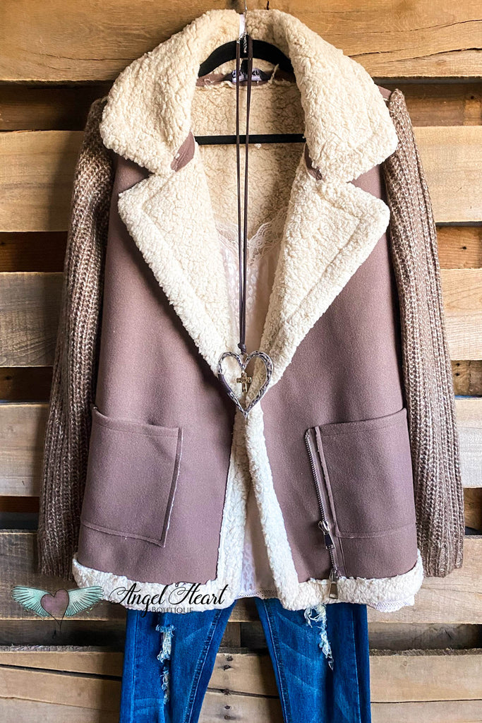 Winter Warmth Coat - Mocha
