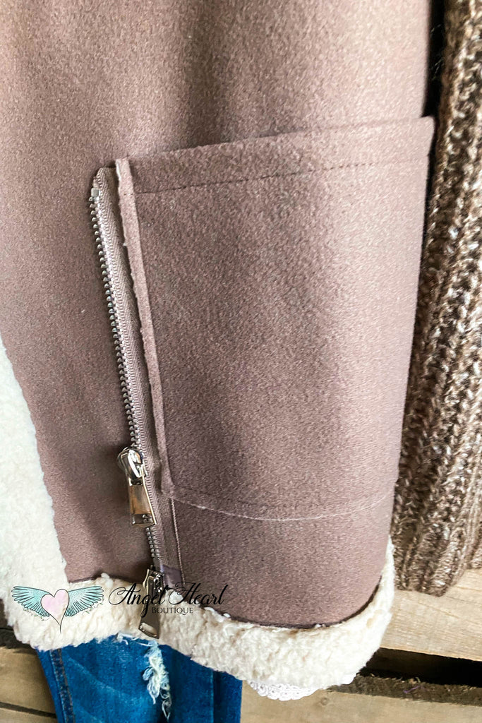 Winter Warmth Coat - Mocha