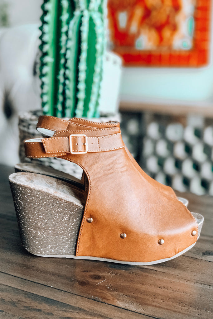 My Go To Wedge - Tan - SALE(Size 6.5)