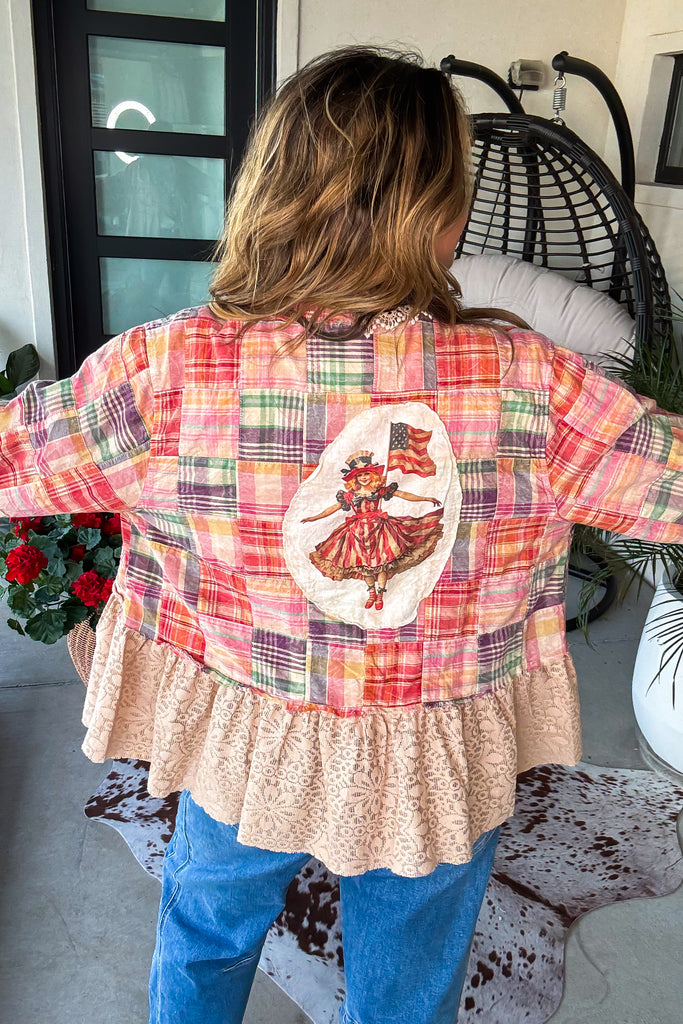 Freedom Belle Oversized Shacket - 100% Cotton