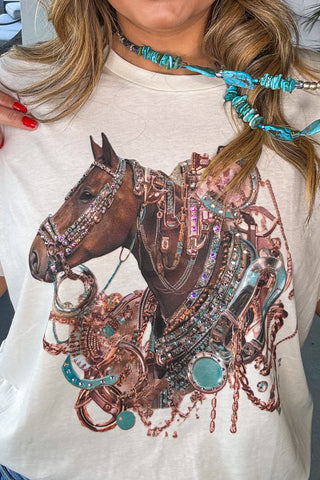 Raised On Sunshine Dolly Shirt - White - 100% Cotton