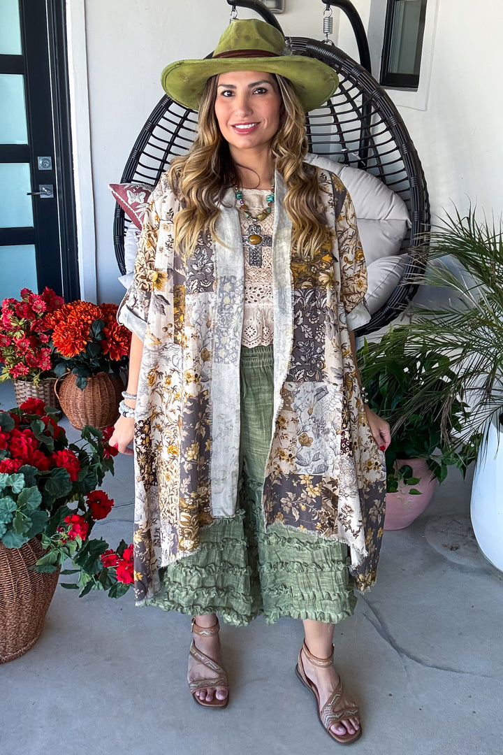 Autumn Enchantment Duster - 100% Cotton