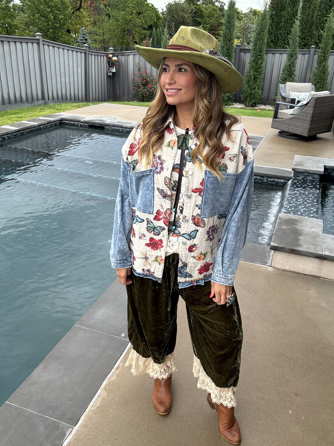 Butterfly Dreaming Shacket