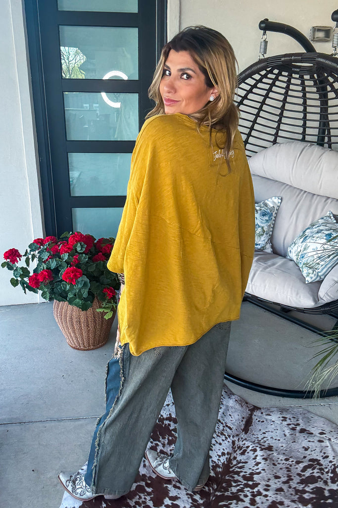 Sacred Heart Soul Oversized Top - 100% Cotton