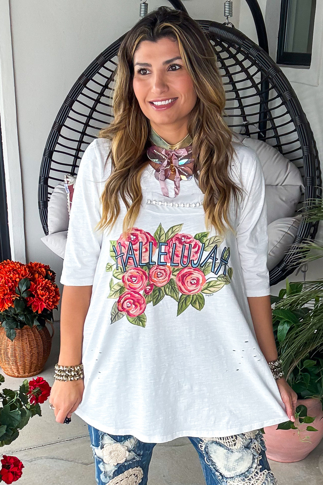 Hallelujah Tee - 100% Cotton - Made in USA
