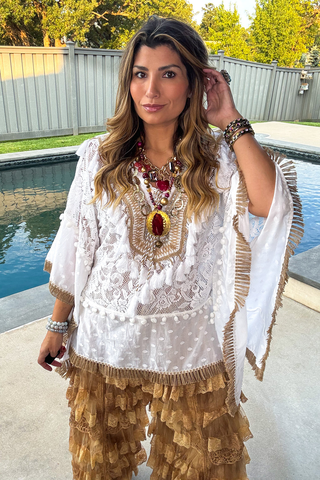 Timeless Grace Top - Ivory