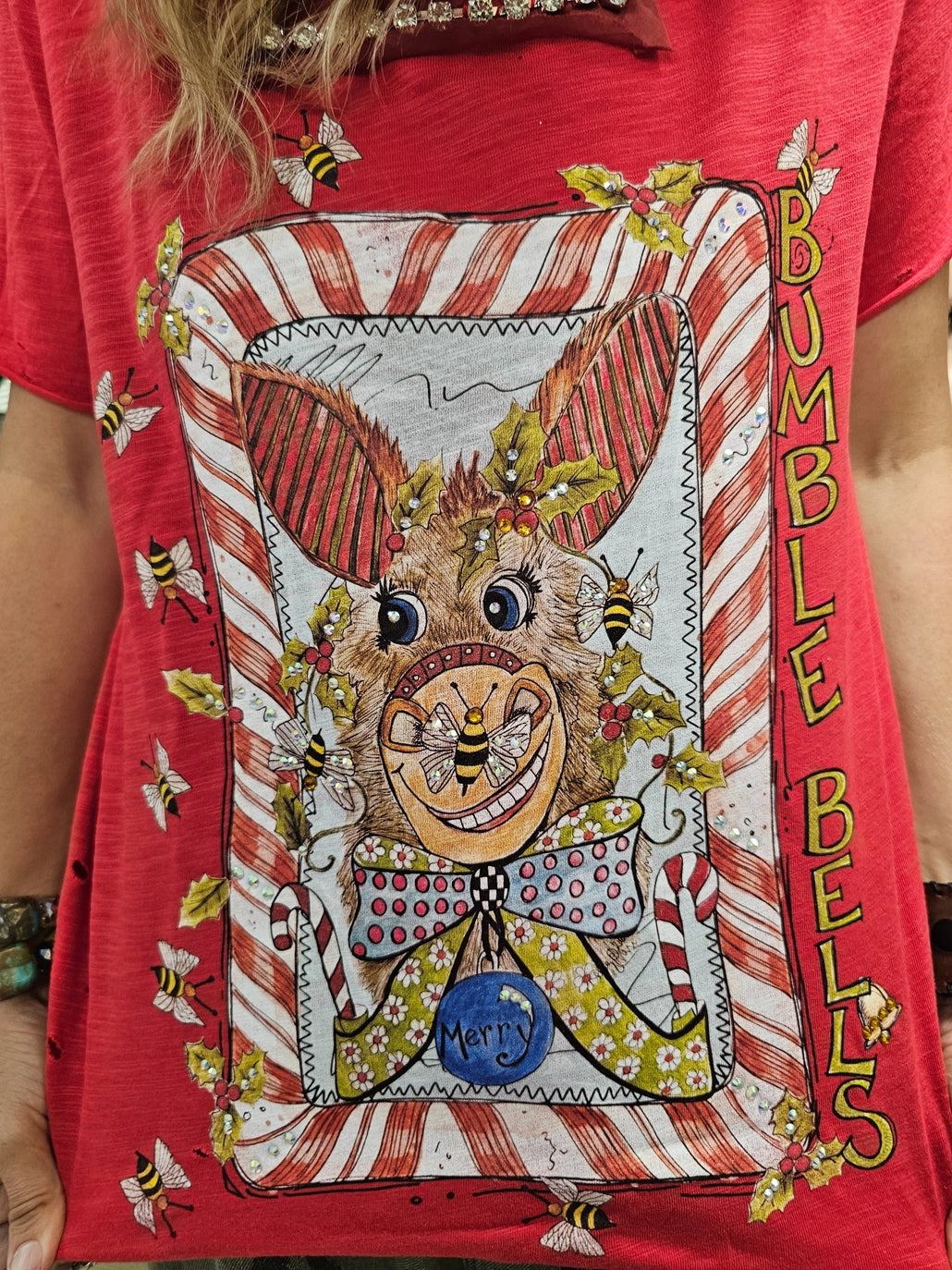 Bumble Bells Tee - 100% Cotton - Made in USA