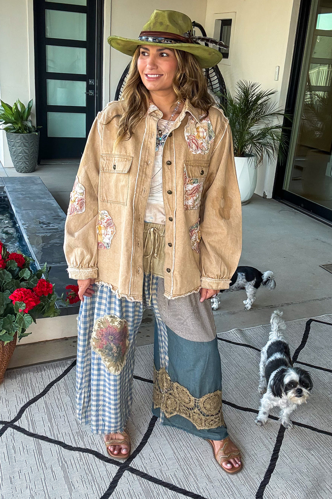 Prairie Patch Shacket - 100% Cotton