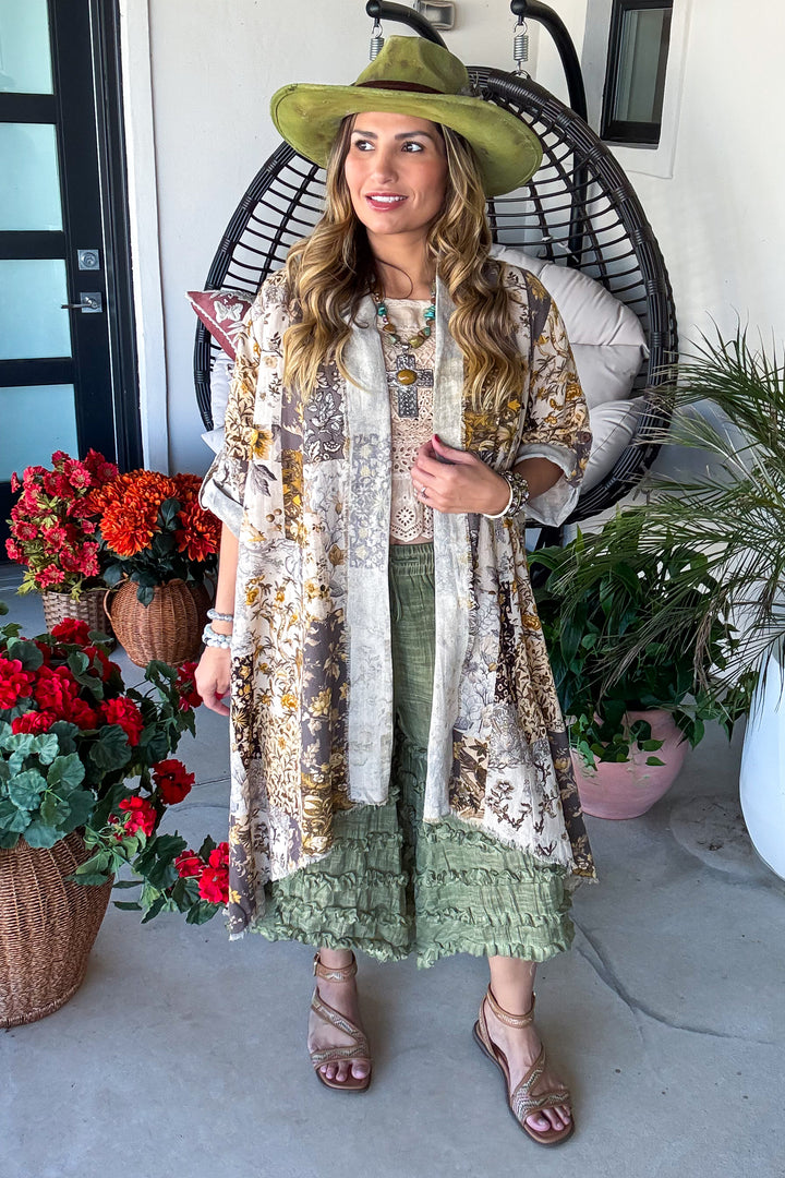 Autumn Enchantment Duster - 100% Cotton