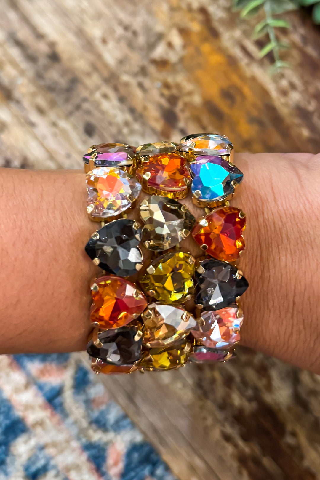Love Song Stretch Bracelet (EACH SOLD SEPARATELY) Fall Colors