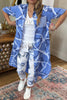 Full Of Energy Dress/Duster - Made In Italy - 100% Linen - Size (4 to 14)