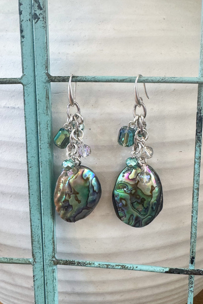 Authentic Abalone Shell Earrings