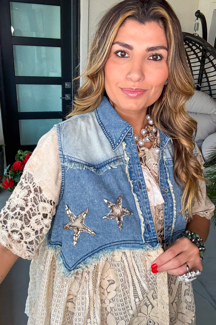 PRE ORDER: Tin Stars and Wishes Vest