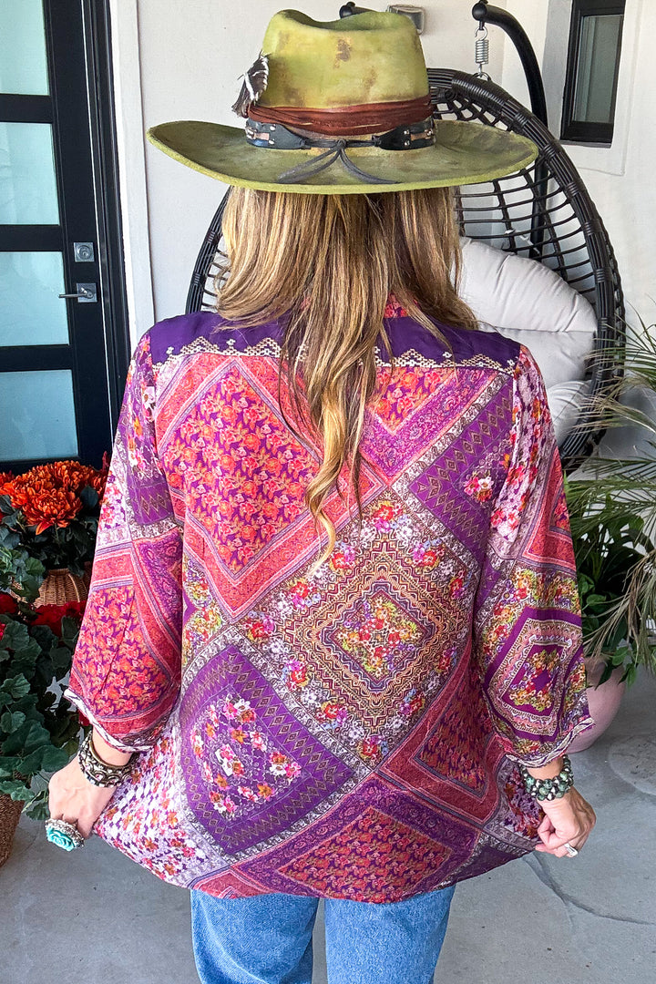 Love Story Top - Purple