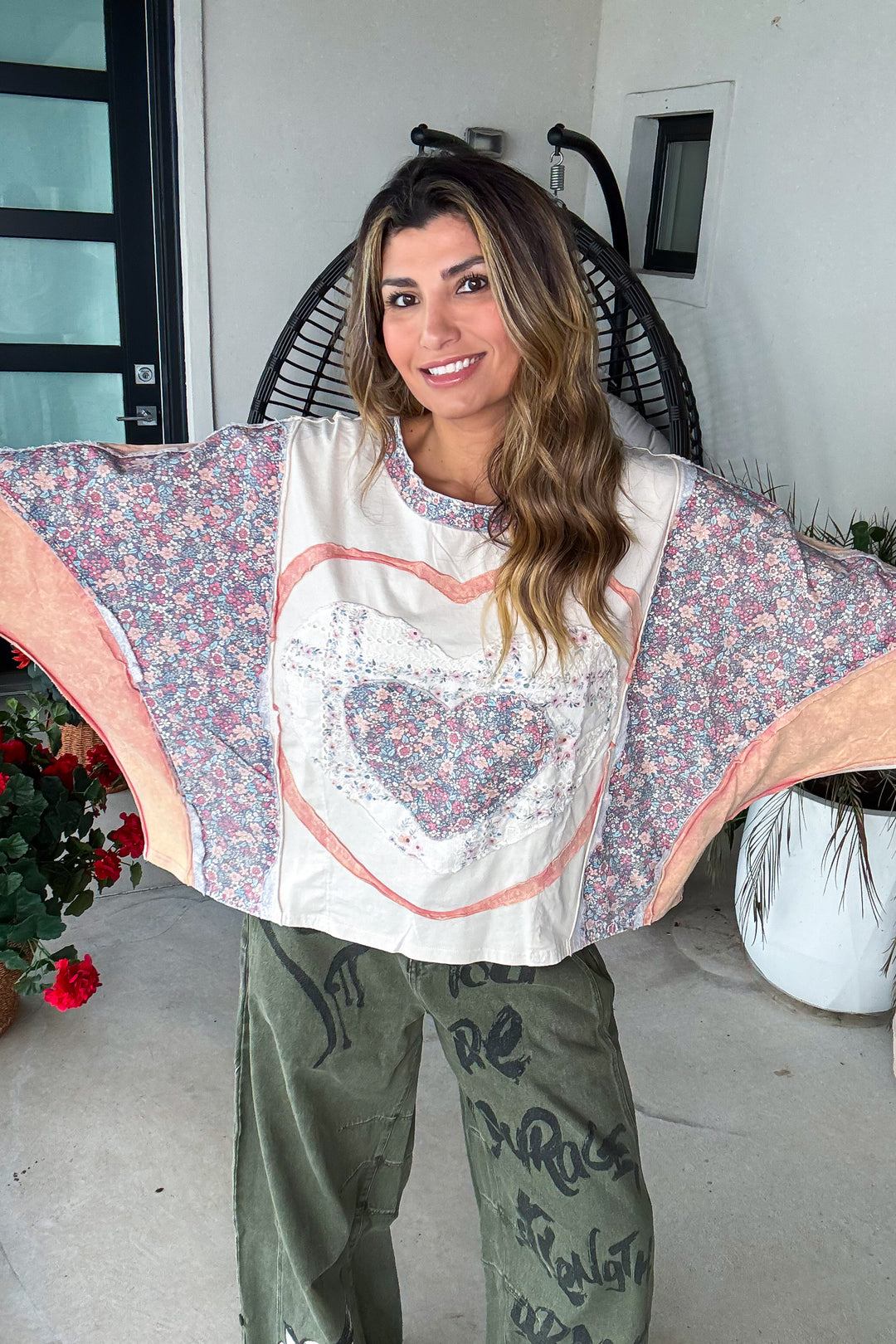 Sweetheart Soul Top - 100% Cotton - Coconut Milk