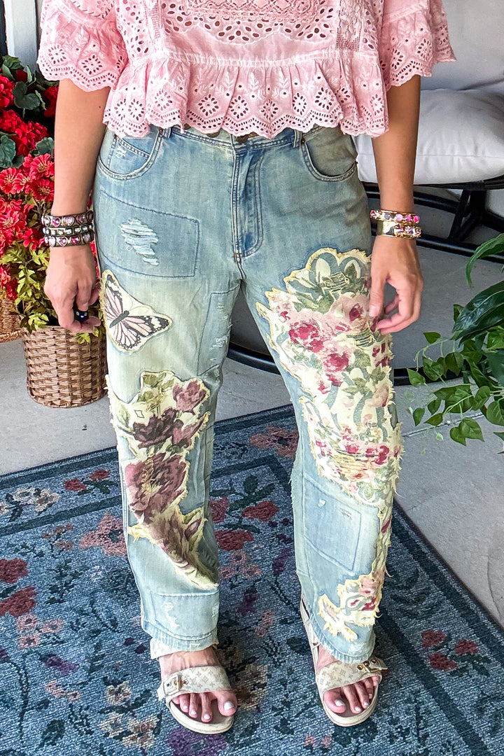 Peace and Love Jeans
