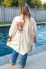 Timeless Threads Tunic - 100% Cotton - Cream