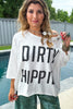 Dirty Hippie Oversized Top - 100% Cotton
