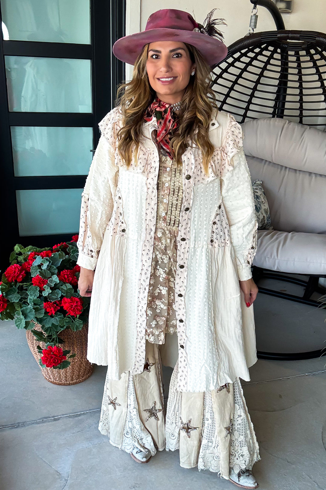 Darling Meadow Duster - 100% Cotton (Size 6 to 16)