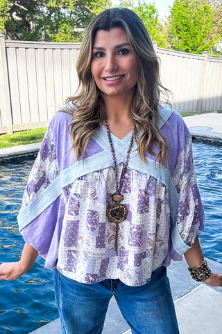Whispering Harmony Top - Natural