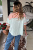 Petal Kisses Oversized Patchwork Top - 100% Cotton