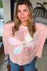 Petal Kisses Oversized Patchwork Top - 100% Cotton