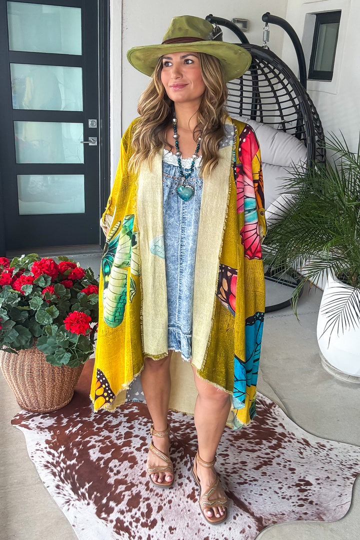 Seabreeze Story Dress - 100% Cotton - Denim