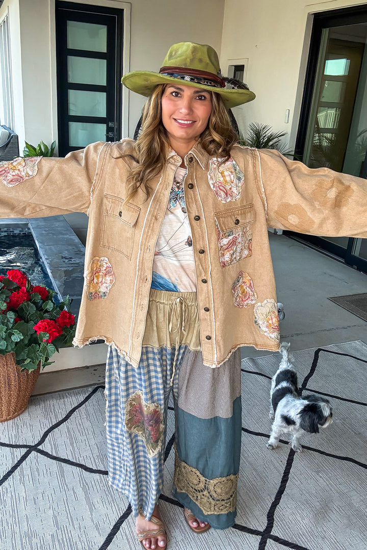 Prairie Patch Shacket - 100% Cotton
