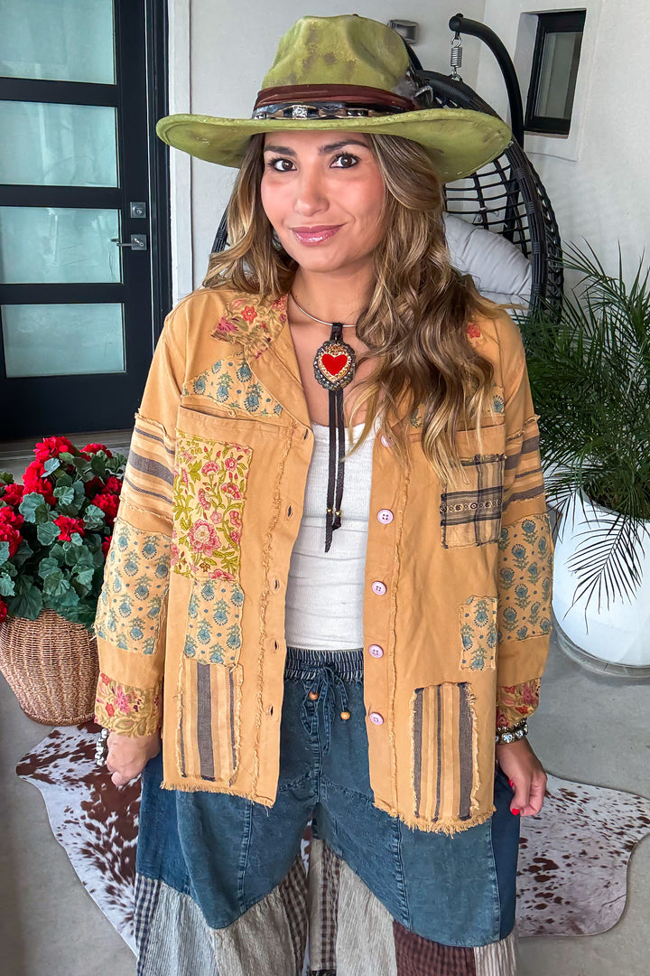 Evening Stroll Blouse/Jacket - 100% Cotton