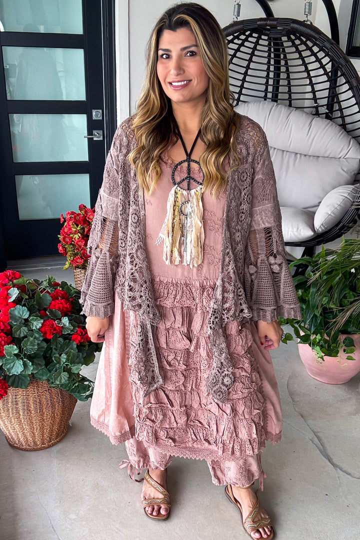 Rustic Revival Tunic - 100% Cotton